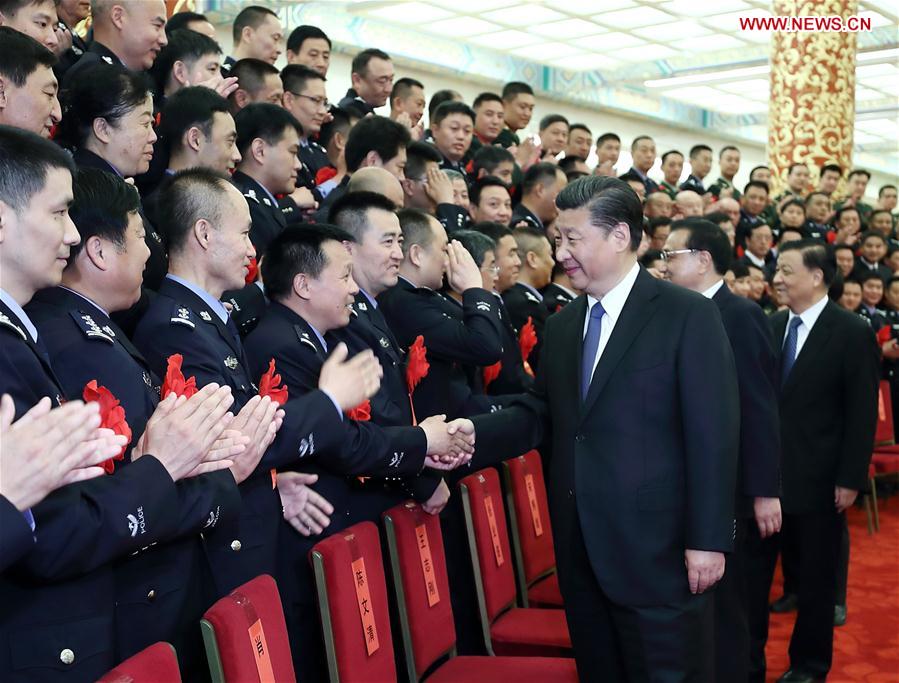 Xi calls for public security forces to be loyal to CPC