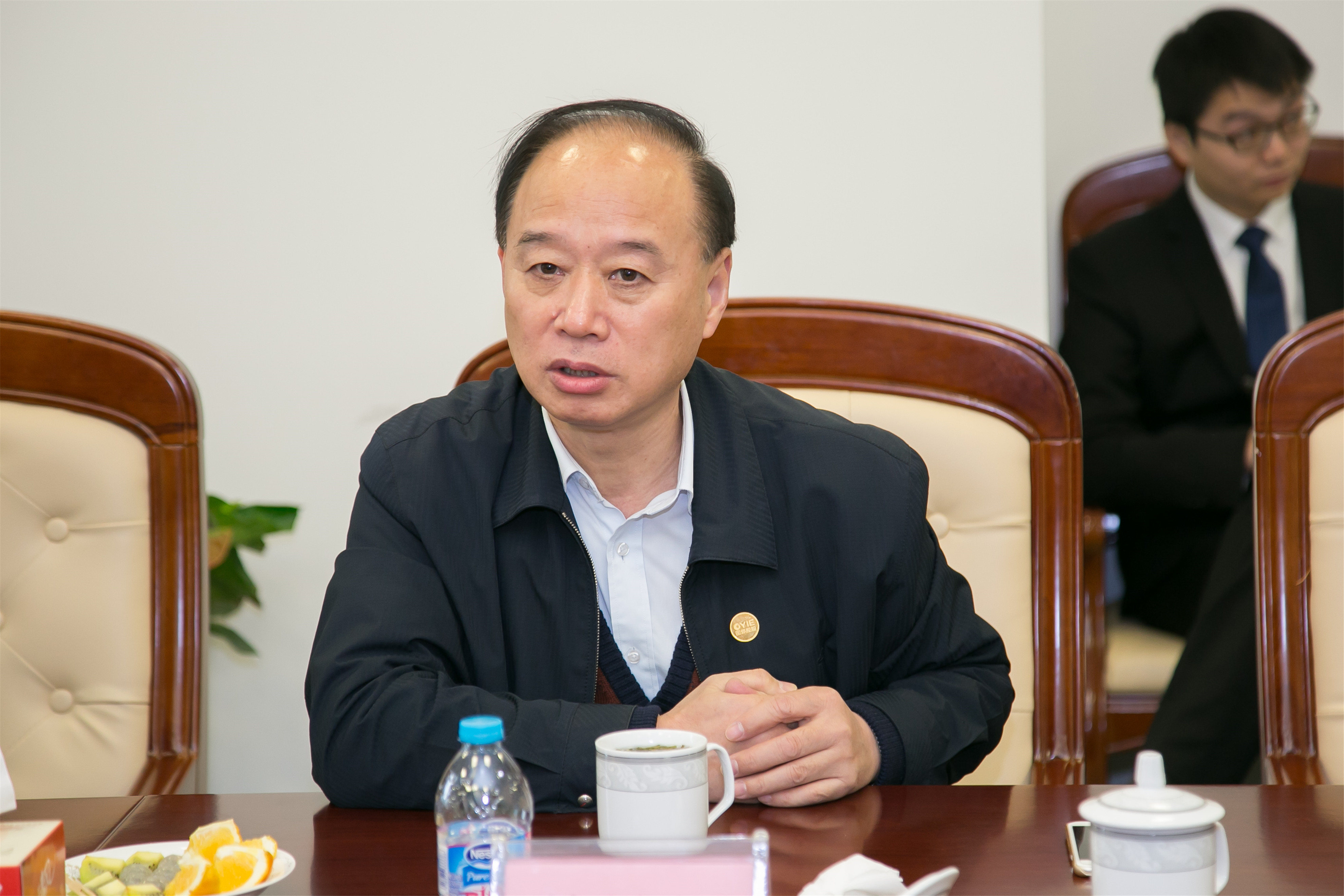 国家商务部外贸司及上海市商务委领导考察国烨跨境电商b2b新模式