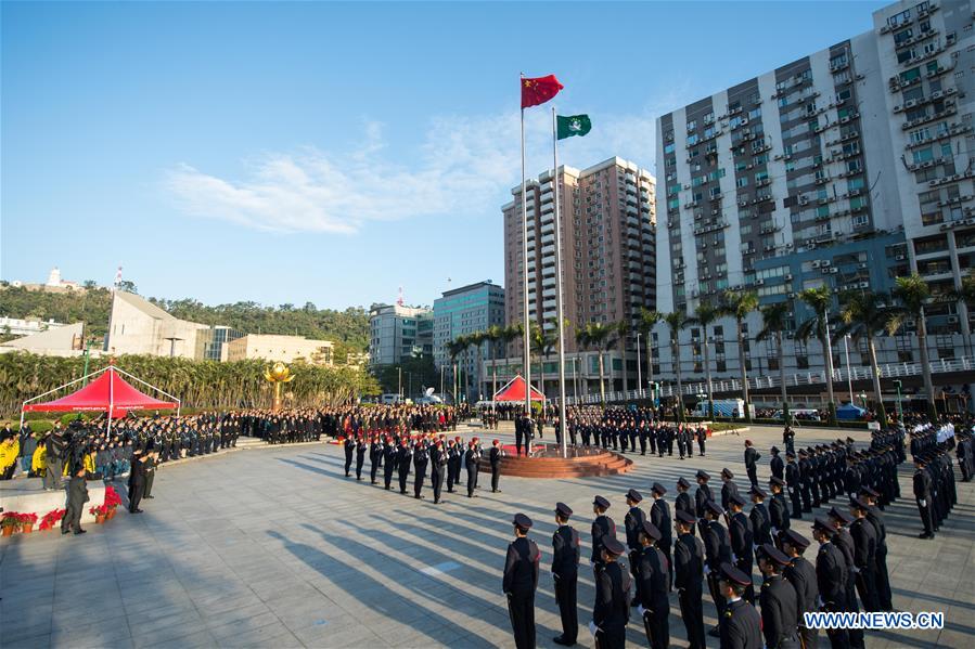 Macao marks 18th anniversary of returning to China 