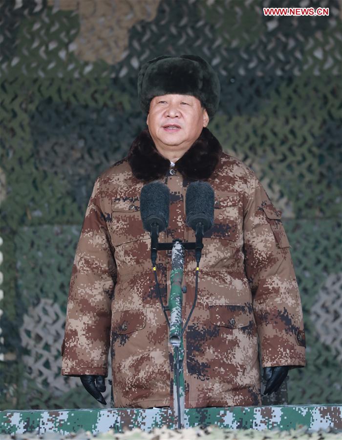 Xi stresses real combat training 