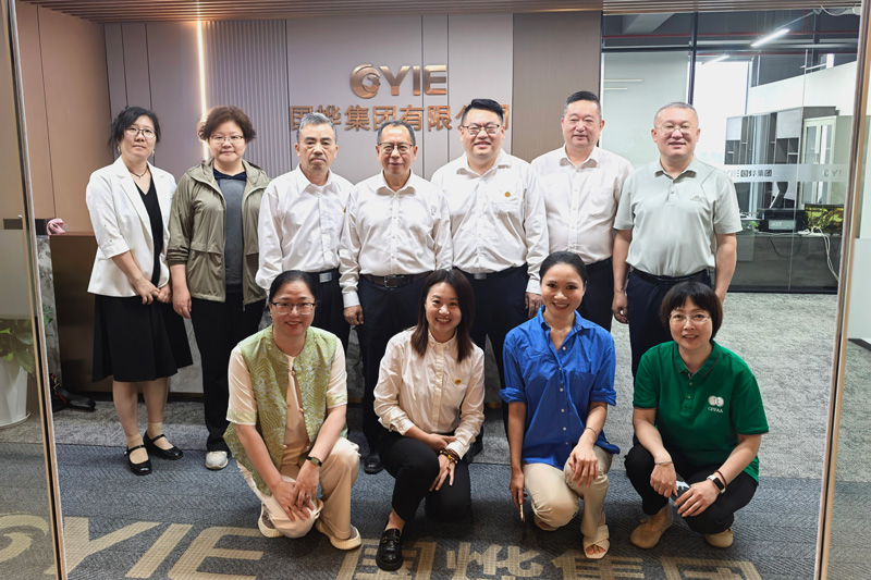 塑料工业加工协会王占杰理事长等领导走访国烨集团